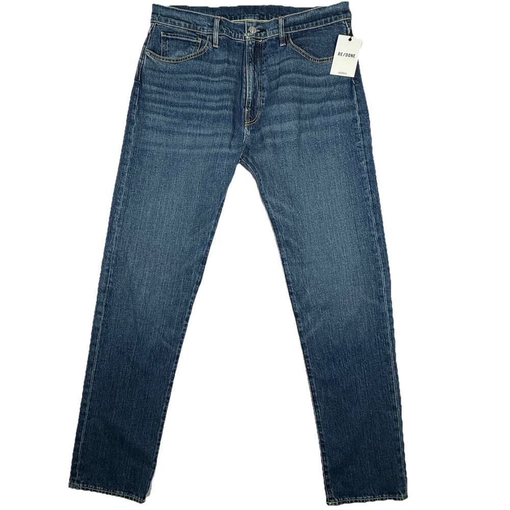 RE/DONE 90s Slim Fit Jeans - Men’s Size 32 - Dark Wash Denim